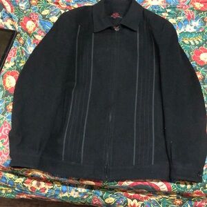 Martello Uomo Italiano Black Wool Jacket